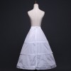 Three Steel Hoops And Elastic Waist Support Skirt For Brides Wedding Dress Formal Dress QC0121