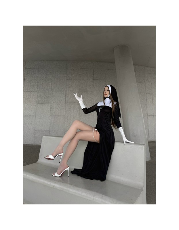 Halloween Role-Playing Adult Costumes Sexy Nun Costumes Carnival Cosplay Nun Costumes DL2074