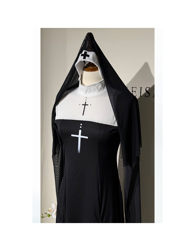 Halloween Role-Playing Adult Costumes Sexy Nun Costumes Carnival Cosplay Nun Costumes DL2074