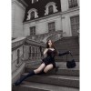 Duchess Strapless Top Female Irregular Skirt Witch Cosplay Hot Girl Sexy Devil Costume DL2075