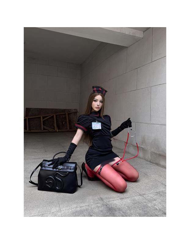Women Underwear Sexy Nurse Uniforms Sex Clothing And Headwear Nurse Costume Cosplay DL2076