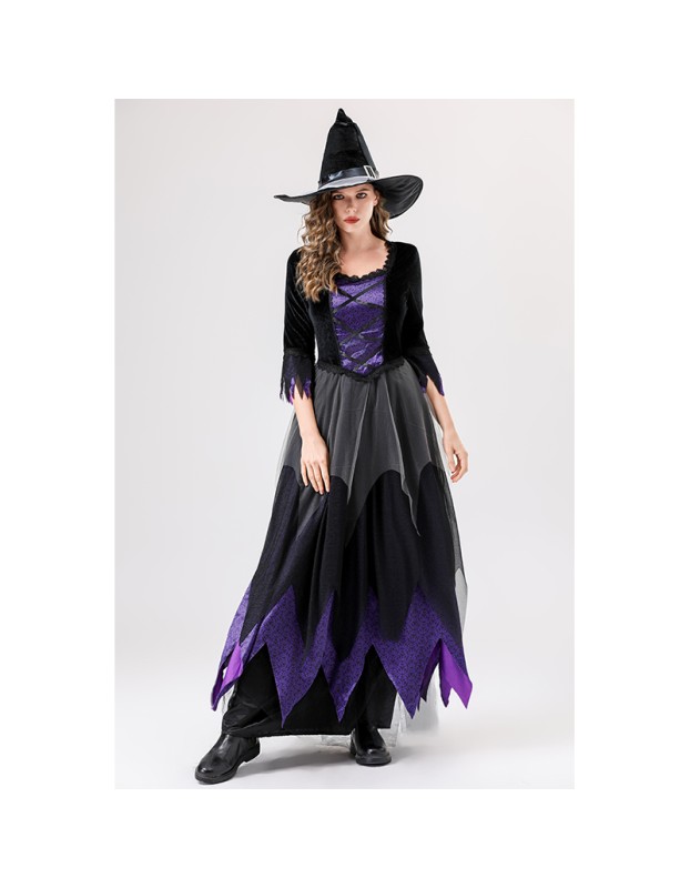 Female Dress Witch Cosplay Masquerade Ball Themed Party Performance Costume Cosplay YM0816