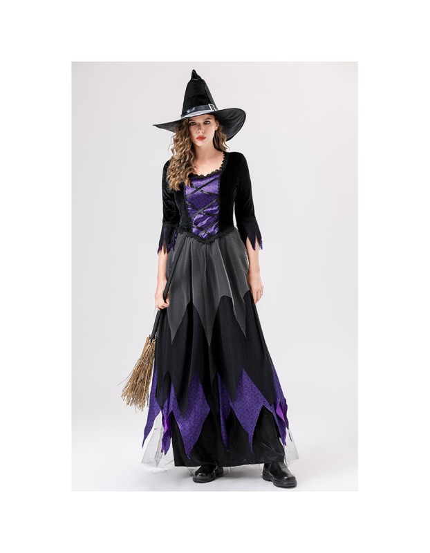 Female Dress Witch Cosplay Masquerade Ball Themed Party Performance Costume Cosplay YM0816