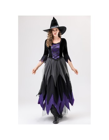 Female Dress Witch Cosplay Masquerade Ball Themed Party Performance Costume Cosplay YM0816