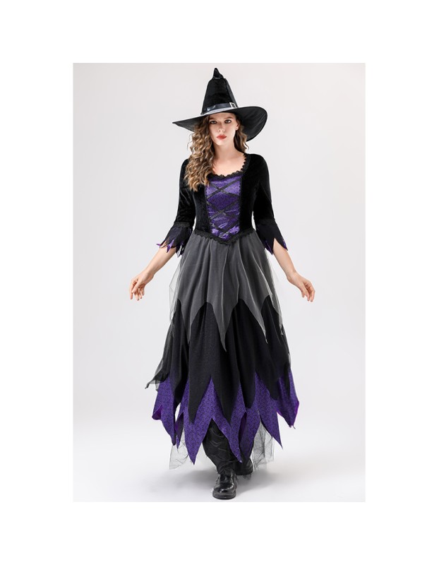 Female Dress Witch Cosplay Masquerade Ball Themed Party Performance Costume Cosplay YM0816