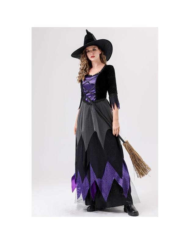 Female Dress Witch Cosplay Masquerade Ball Themed Party Performance Costume Cosplay YM0816