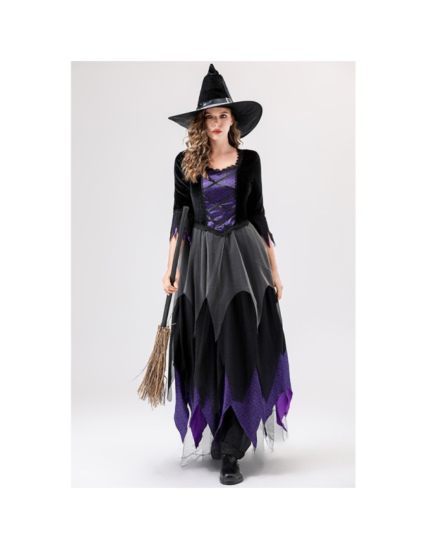 Female Dress Witch Cosplay Masquerade Ball Themed Party Performance Costume Cosplay YM0816