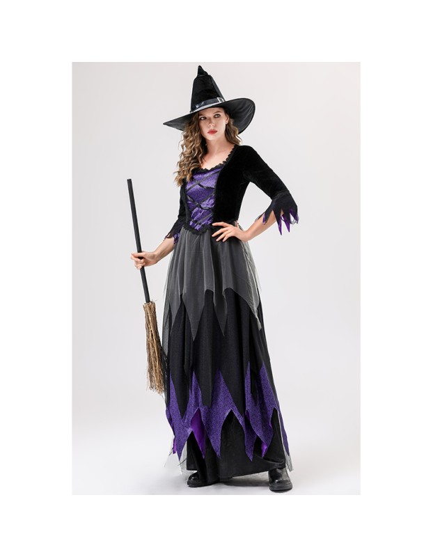 Female Dress Witch Cosplay Masquerade Ball Themed Party Performance Costume Cosplay YM0816