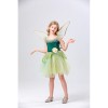 Princess Puffy Dress Flower Fairy Little Girl Elf Dance Cosplay Costume Green Dress YM5835