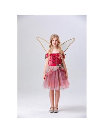 Children's Day Fairy Girl Elf Dance Costume Princess Puff Skirt Cosplay Performance Costume YM5833