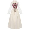 Renaissance Dress Cosplay Women's Medieval Clothing Victorian Pirate Fairy Witch Costume YM0832