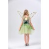 Princess Puffy Dress Flower Fairy Little Girl Elf Dance Cosplay Costume Green Dress YM5835