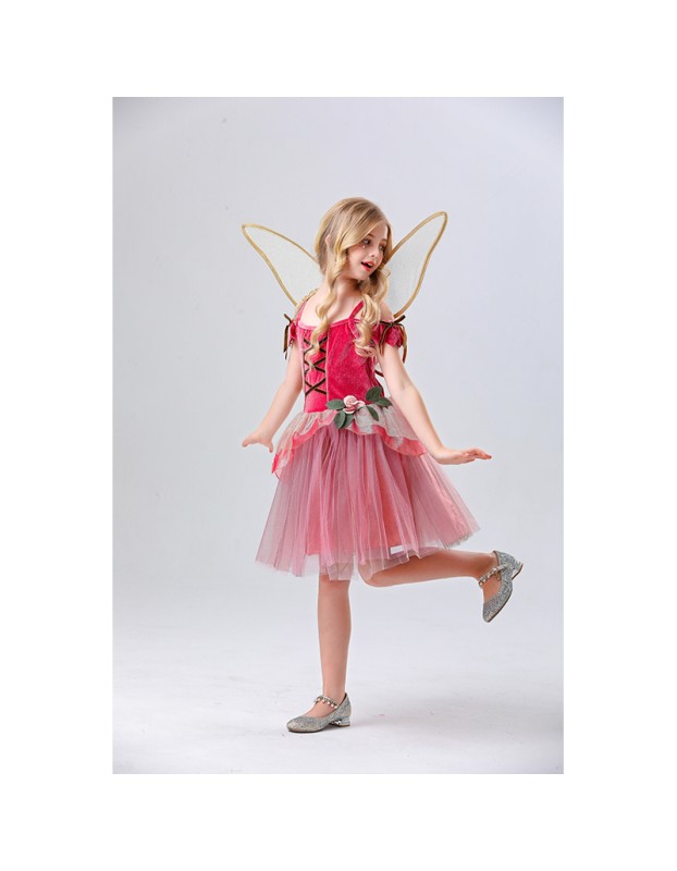 Children's Day Fairy Girl Elf Dance Costume Princess Puff Skirt Cosplay Performance Costume YM5833