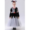 Children's Clown Costumes Girls' Clown Plaid Skirts Masquerade Balls Carnival Parties Costumes YM8771