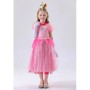 Children's Pink Princess Dress Mario Luigi Pink Princess Dress Pink Princess Dress For Girls YM8775
