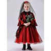 Halloween Children's Vampire Costume Girl Witch Red Ghost Bride Princess Dress Little Girl Cosplay YM8772