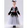 Children's Clown Costumes Girls' Clown Plaid Skirts Masquerade Balls Carnival Parties Costumes YM8771