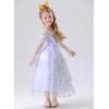 Children's Princess Alice White Queen Dress High-end Cosplay Princess Dress Costume YM8776
