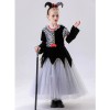 Children's Clown Costumes Girls' Clown Plaid Skirts Masquerade Balls Carnival Parties Costumes YM8771