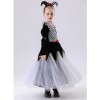 Children's Clown Costumes Girls' Clown Plaid Skirts Masquerade Balls Carnival Parties Costumes YM8771