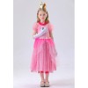 Children's Pink Princess Dress Mario Luigi Pink Princess Dress Pink Princess Dress For Girls YM8775