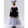 Children's Clown Costumes Girls' Clown Plaid Skirts Masquerade Balls Carnival Parties Costumes YM8771