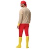Funny and Cool Muscle Boy Costume Abdominal Muscles Funny Party Cosplay  Muscle Shirt Set MS1816