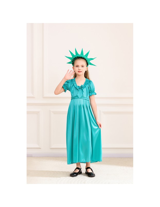 Halloween Statue of Liberty Costumes Mythology ThemedParent Child Costumes Cosplay MS5635