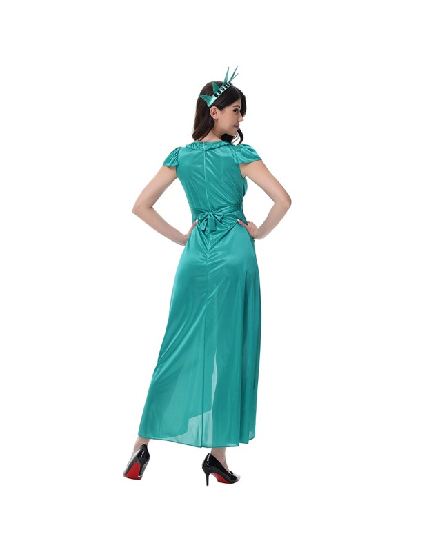 Halloween Statue of Liberty Costumes Mythology ThemedParent Child Costumes Cosplay MS5635