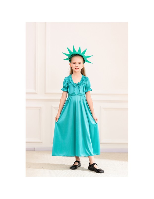 Halloween Statue of Liberty Costumes Mythology ThemedParent Child Costumes Cosplay MS5635