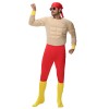 Funny and Cool Muscle Boy Costume Abdominal Muscles Funny Party Cosplay  Muscle Shirt Set MS1816