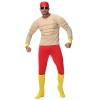 Funny and Cool Muscle Boy Costume Abdominal Muscles Funny Party Cosplay  Muscle Shirt Set MS1816