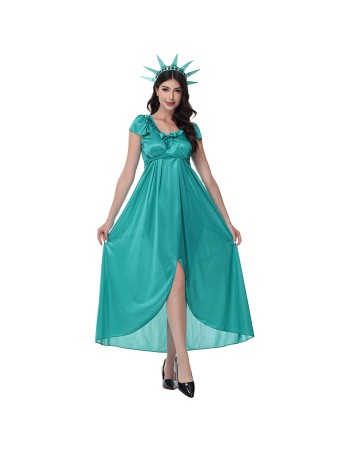 Halloween Statue of Liberty Costumes Mythology ThemedParent Child Costumes Cosplay MS5635