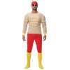 Funny and Cool Muscle Boy Costume Abdominal Muscles Funny Party Cosplay  Muscle Shirt Set MS1816