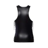 Erotic Underwear Men's Patent Leather Suit Sexy Black Strappy Vest Shorts Bar Performance N818