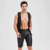Sexy Shiny Men's Suit Vest Jackets Sporty and Casual Men's Leather Hooded Vests N837