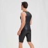 Men's Sexy Charming Matte Leather Vest Shiny Leather Sleeveless T-shirt Tight Fitting Costume N836
