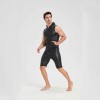 Sexy Shiny Men's Suit Vest Jackets Sporty and Casual Men's Leather Hooded Vests N837