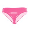 Latex Briefs Ammonia Low Waisted Sexy Narrow Crotch Shiny Patent Leather Briefs XX6507