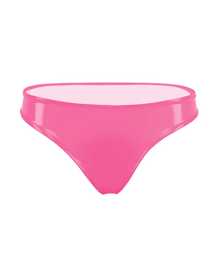 Latex Briefs Ammonia Low Waisted Sexy Narrow Crotch Shiny Patent Leather Briefs XX6507
