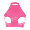 Women Leather Briefs High Gloss PVC Suit Latex Ammonia PU Sexy Bra Revealing Sex Bra Briefs XX6509