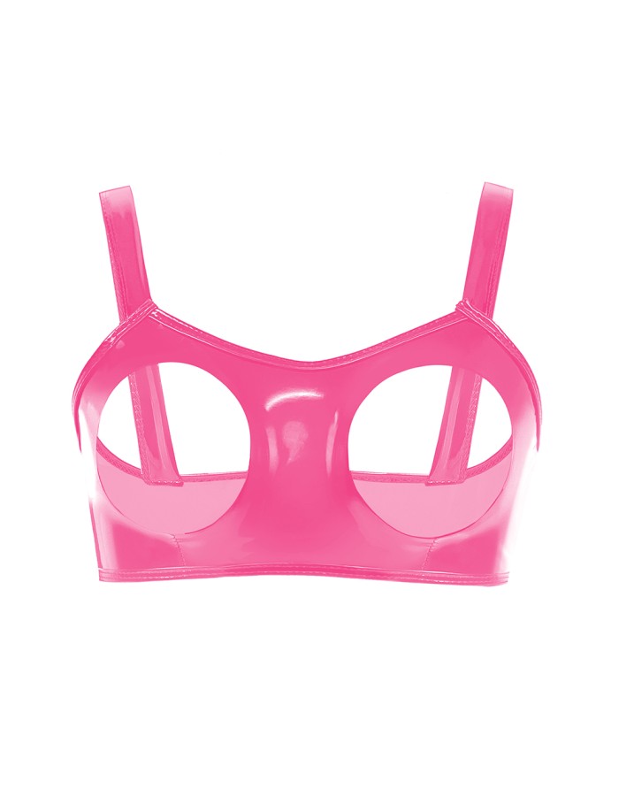 Sexy Revealing Sex Bras Briefs Suit Leather Two Piece PVC Latex Ammonia PU Bras Suit XX6510