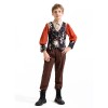 Medieval Retro Country Style Beer Suit Set For Boys and Girls Cosplay Western Cowboys YM0946