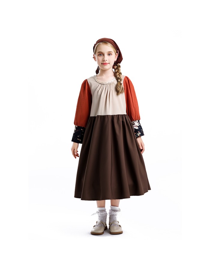 Medieval Retro Country Style Beer Suit Set For Boys and Girls Cosplay Western Cowboys YM0946