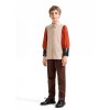 Medieval Retro Country Style Beer Suit Set For Boys and Girls Cosplay Western Cowboys YM0946