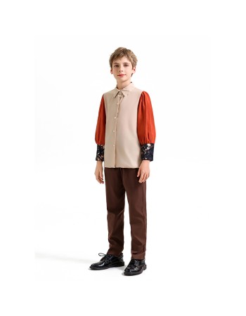 Medieval Retro Country Style Beer Suit Set For Boys and Girls Cosplay Western Cowboys YM0946