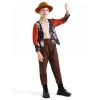 Medieval Retro Country Style Beer Suit Set For Boys and Girls Cosplay Western Cowboys YM0946