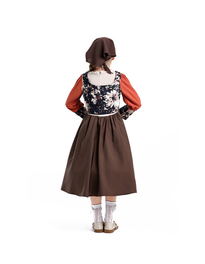 Medieval Retro Country Style Beer Suit Set For Boys and Girls Cosplay Western Cowboys YM0946