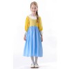 Halloween Medieval Country Maid Cosplay as a Romantic French Farm Costume Garden Girl Dress YM5844