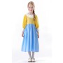 Halloween Medieval Country Maid Cosplay as a Romantic French Farm Costume Garden Girl Dress YM5844